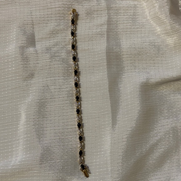 Jewelry - Elegant Gold and Black Women's Bracelet